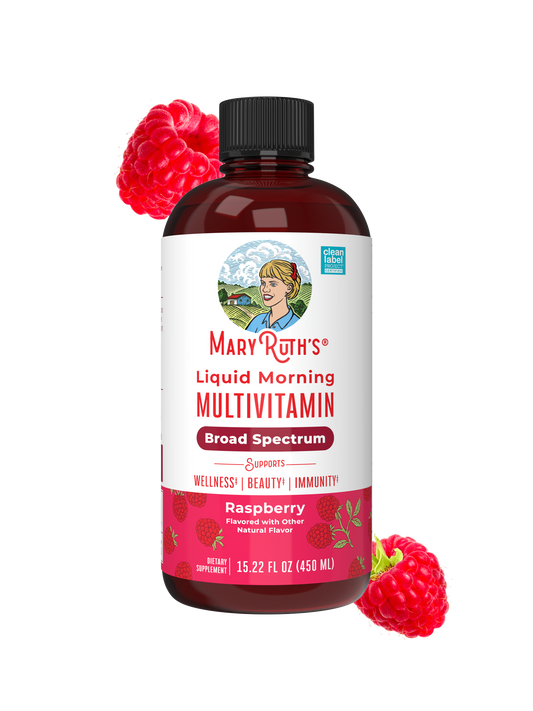 Multivitamínico líquido de frambuesa (450 ml) MaryRuth's