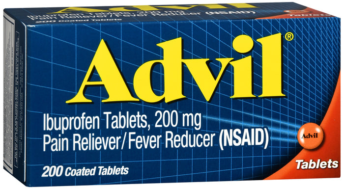 Advil Ibuprofen 200mg Caplets (50ct)