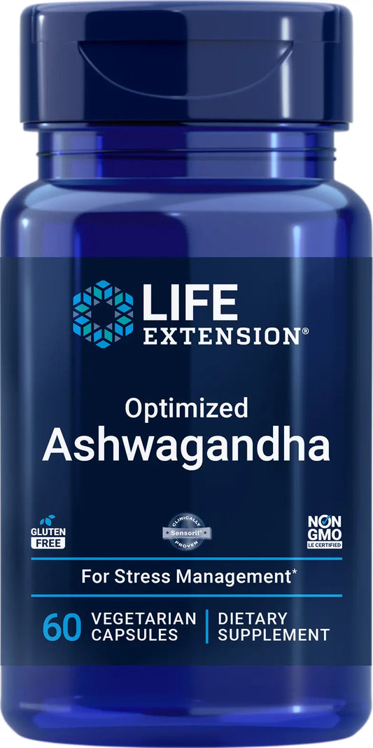 Ashwagandha Optimizada 60 Cápsulas Vegetarianas