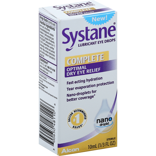 Systane Complete Lubricant Eye Drops (10ml)