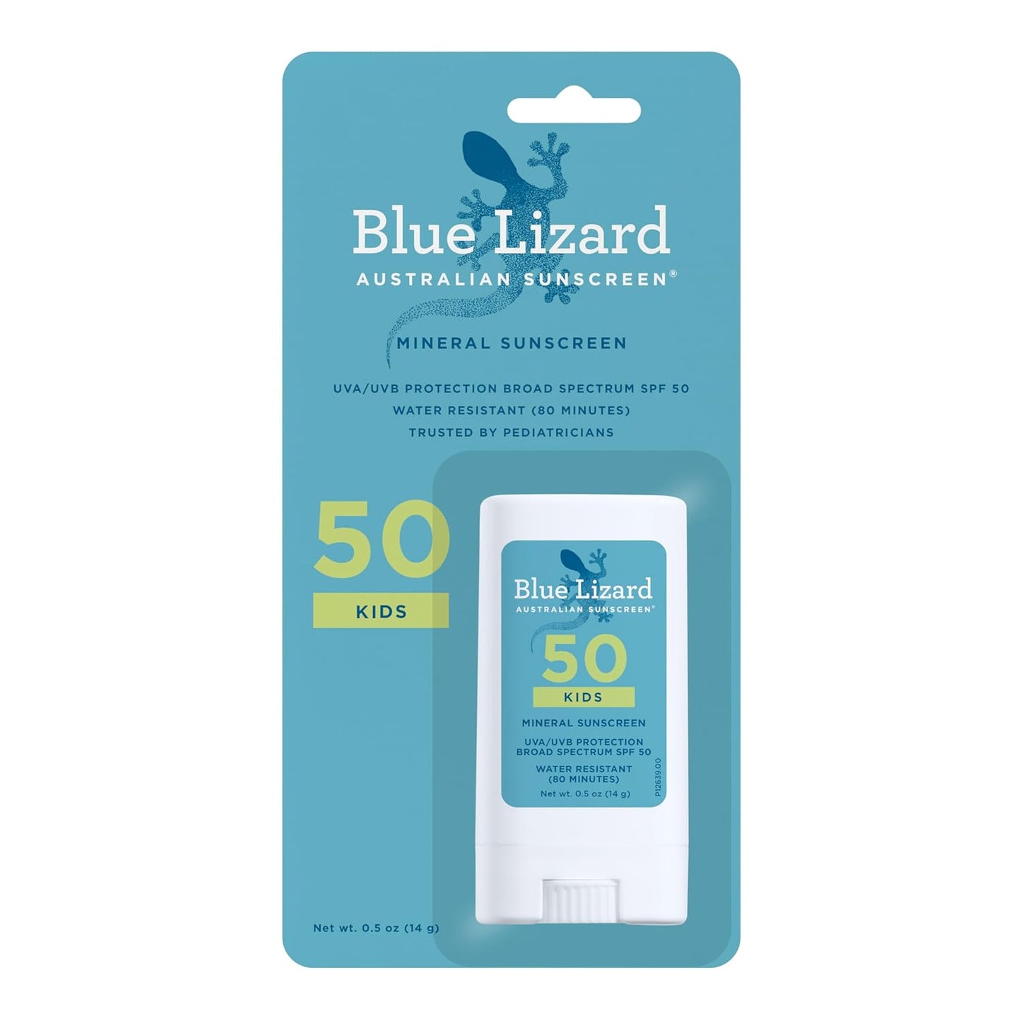 Blue Lizard Kids Mineral Sunscreen Stick SPF 50 (0.5oz)