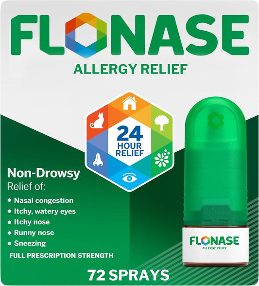 Flonase Alivio para la alergia, spray nasal (72 pulverizaciones)