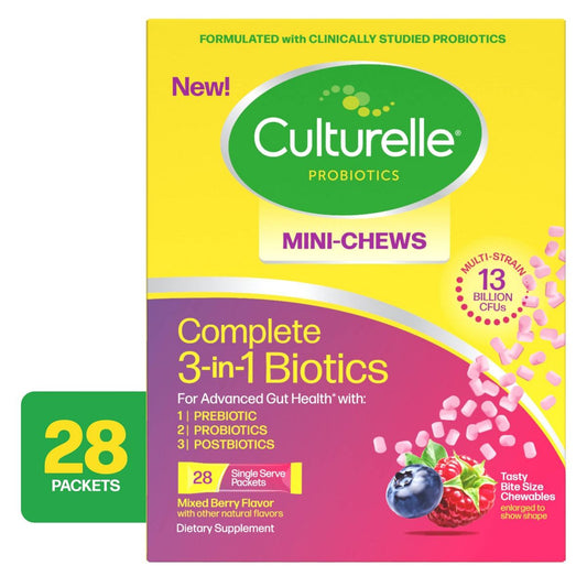 Culturelle Complete 3 en 1 Biotics, Sobres (28 unidades)
