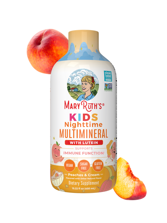 Multimineral líquido nocturno de MaryRuth para niños con luteína (450 ml)