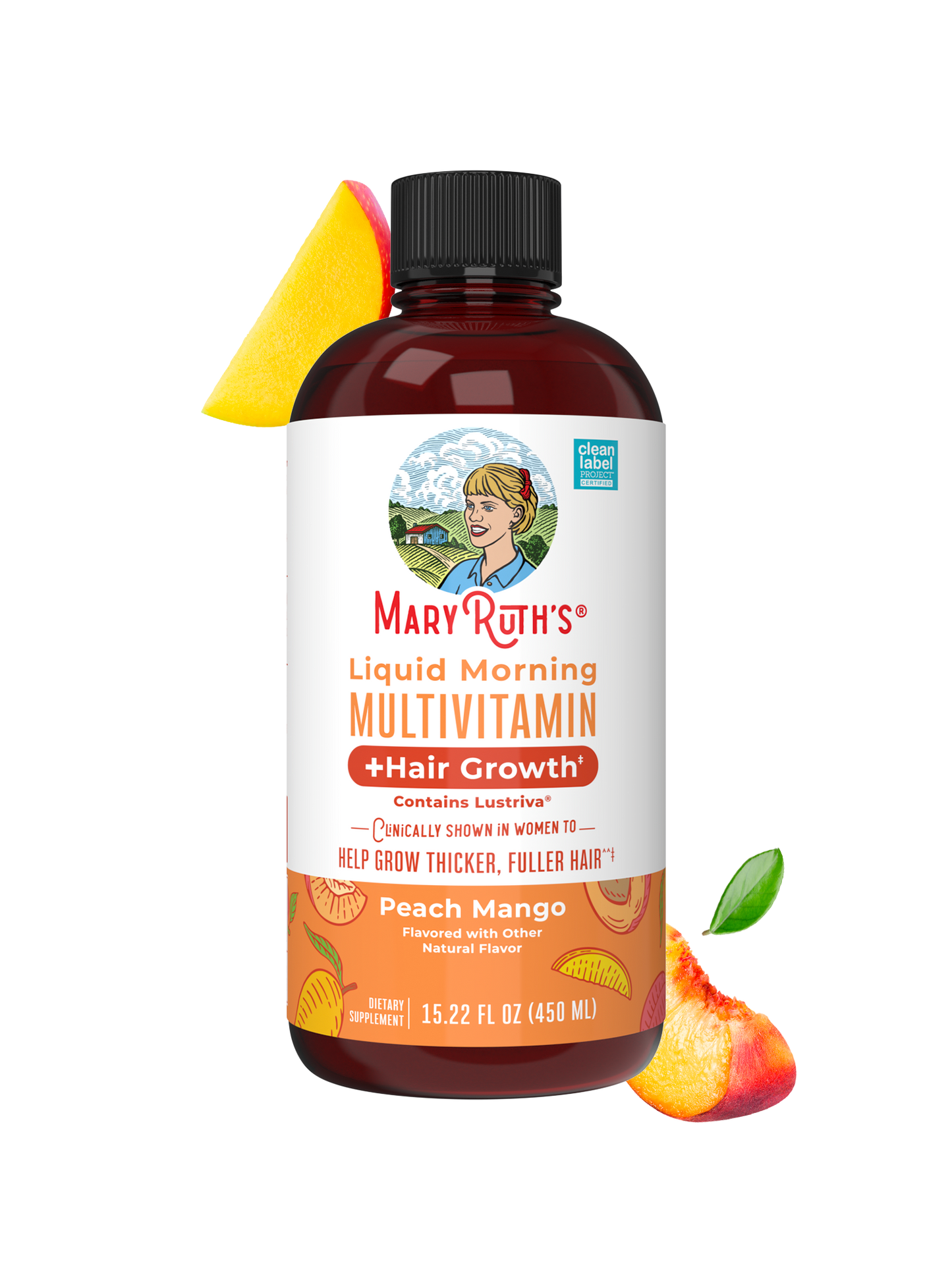 MaryRuth's Liquid Morning Multivitamin + Hair Growth (15.22oz)