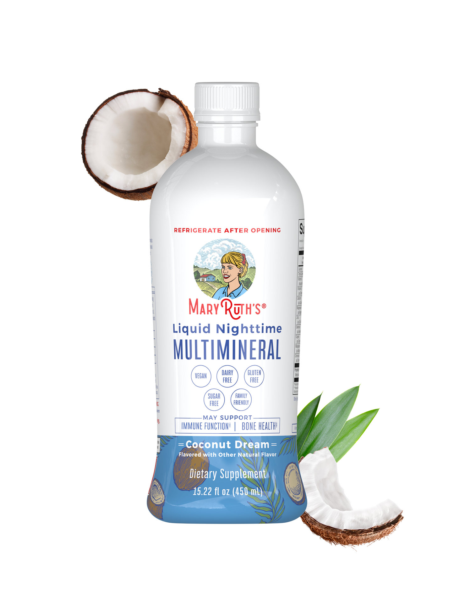 MaryRuth's Liquid Nighttime Multimineral Coconut (15.22oz)